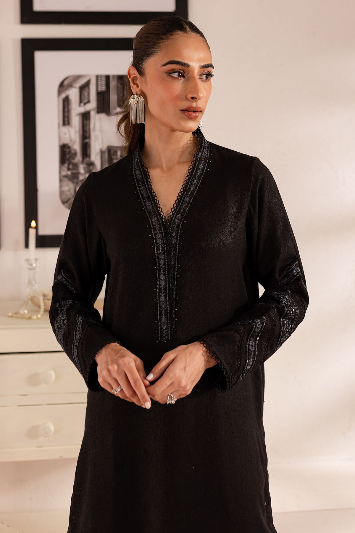 Nureh | Shades of Winter |  NP-590 -  Nureh Ladies Clothes - Original Designer Dress - House of Maryam