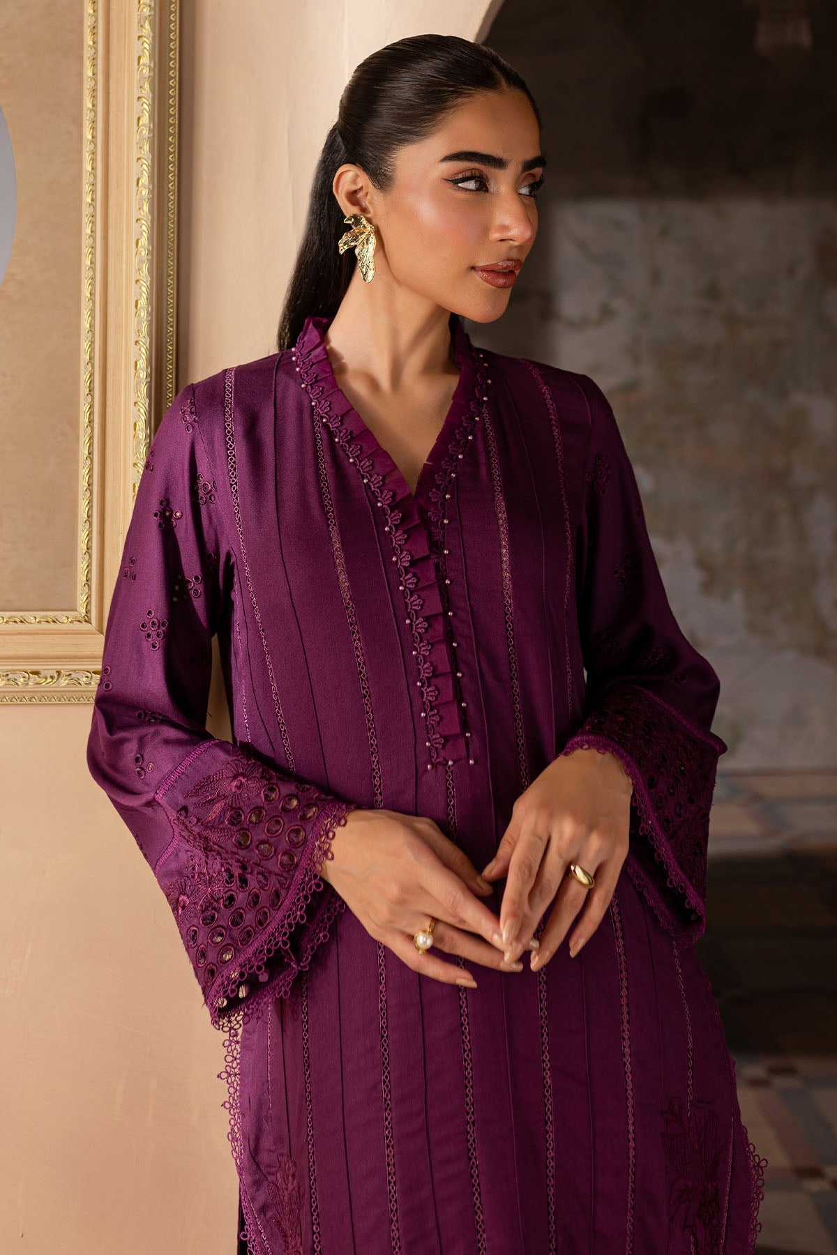 Nureh | Shades of Winter |  NP-577 -  Nureh Ladies Clothes - Original Designer Dress - House of Maryam