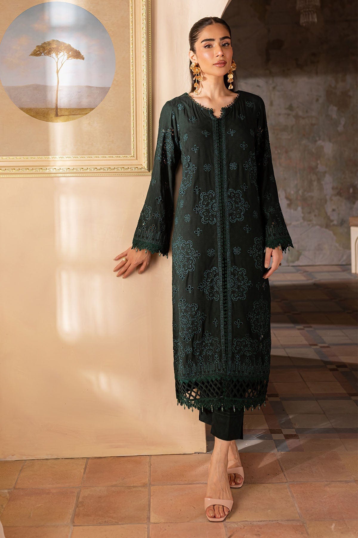 Nureh | Shades of Winter |  NP-584 -  Nureh Ladies Clothes - Original Designer Dress - House of Maryam