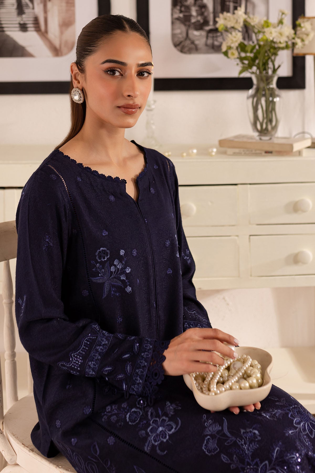 Nureh | Shades of Winter |  NP-591 -  Nureh Ladies Clothes - Original Designer Dress - House of Maryam
