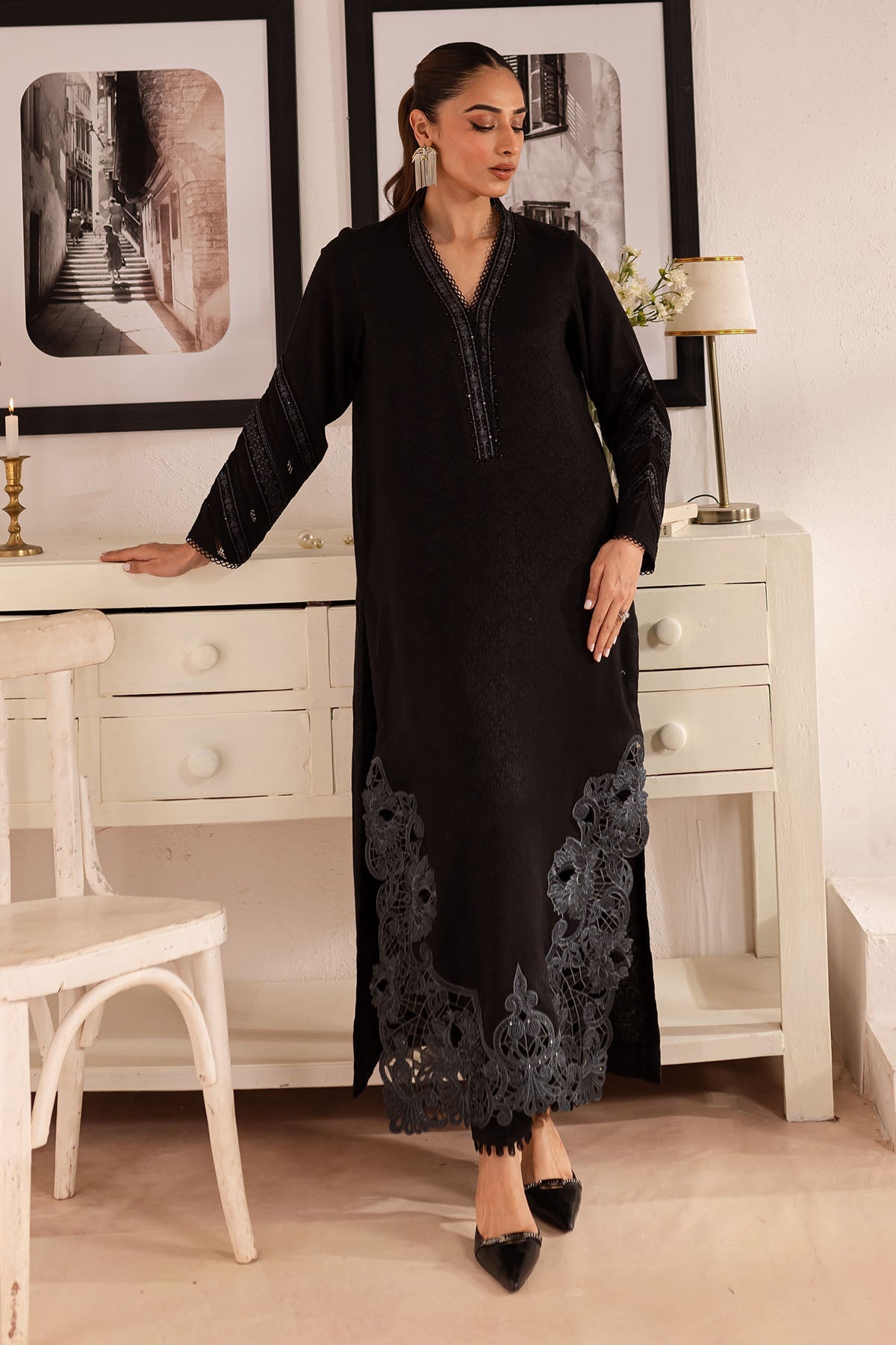 Nureh | Shades of Winter |  NP-590 -  Nureh Ladies Clothes - Original Designer Dress - House of Maryam