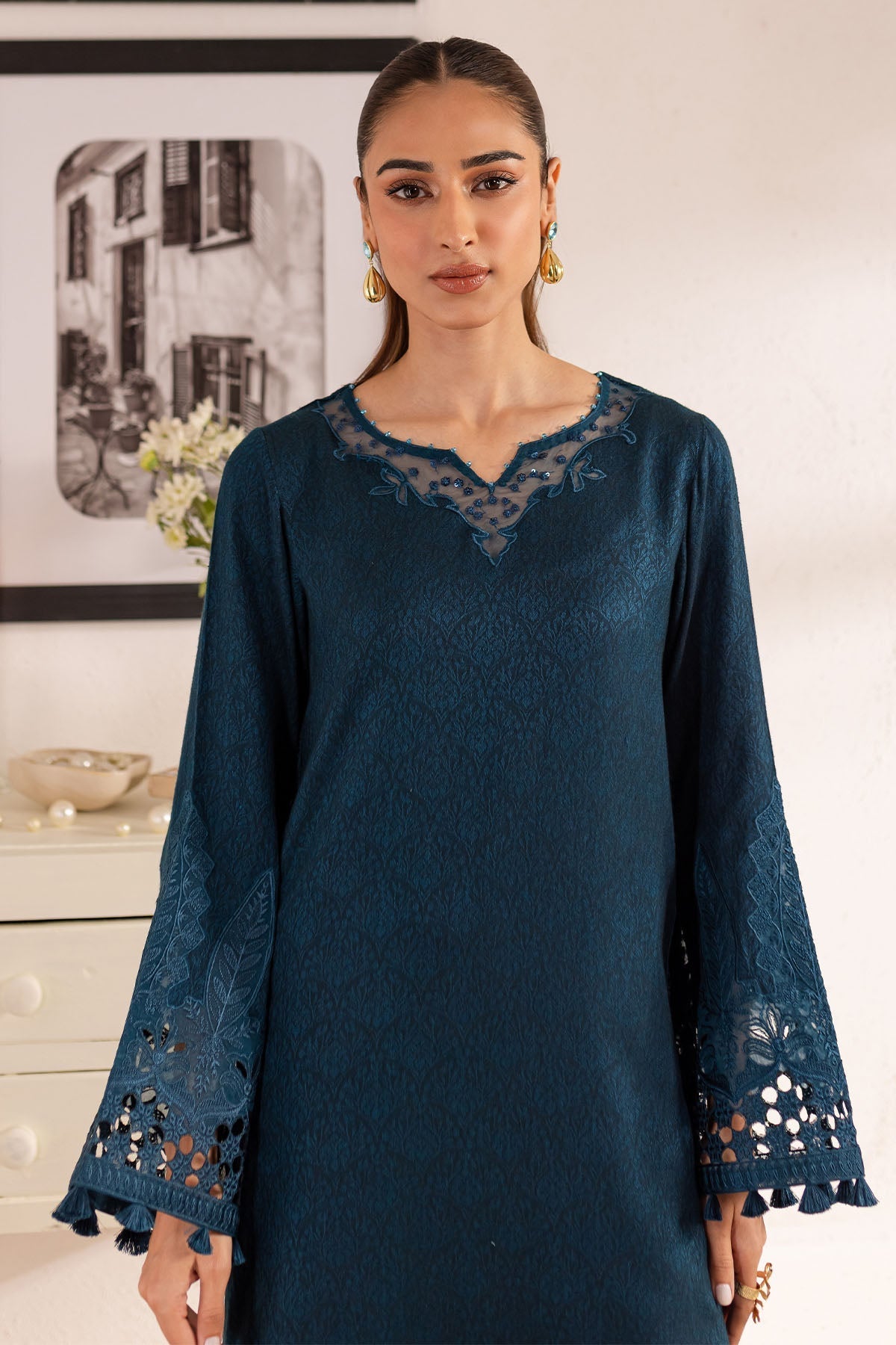 Nureh | Shades of Winter |  NP-589 -  Nureh Ladies Clothes -  House of Maryam