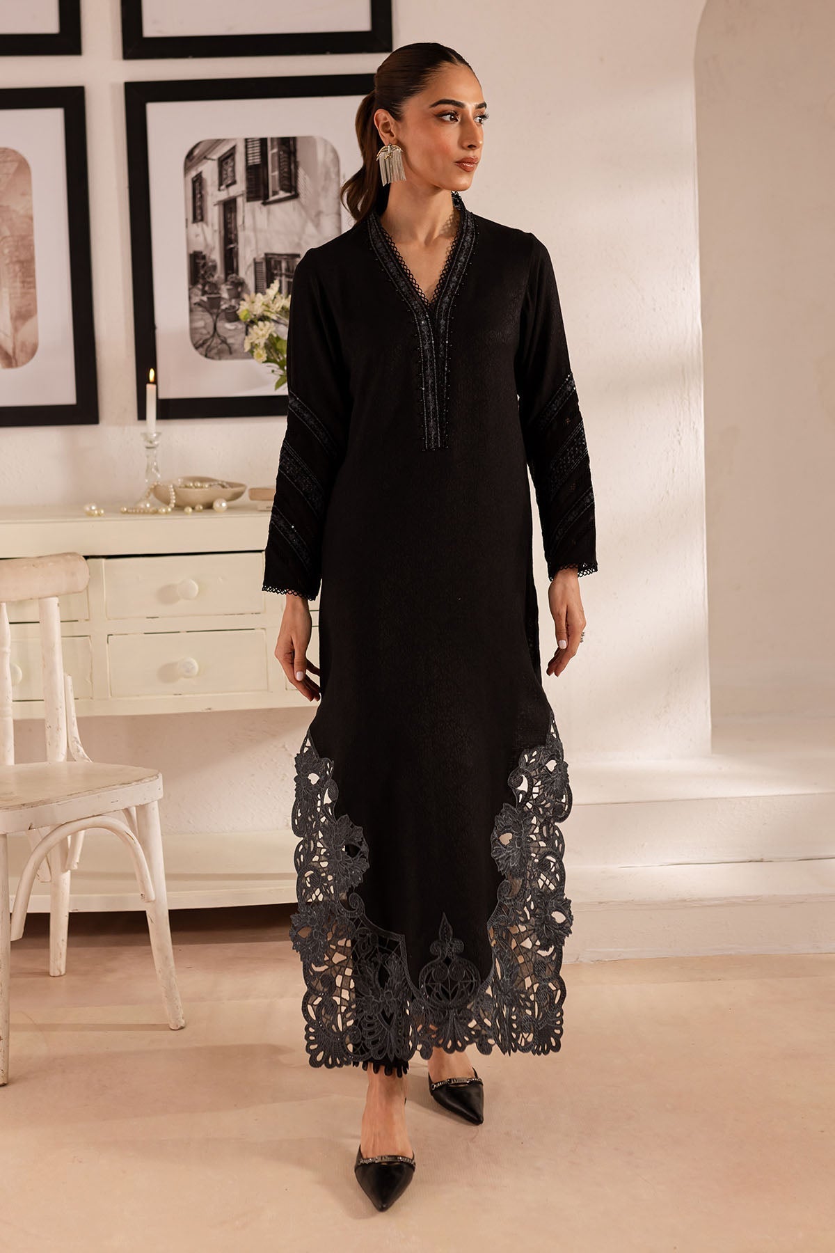 Nureh | Shades of Winter |  NP-590 -  Nureh Ladies Clothes - Original Designer Dress - House of Maryam