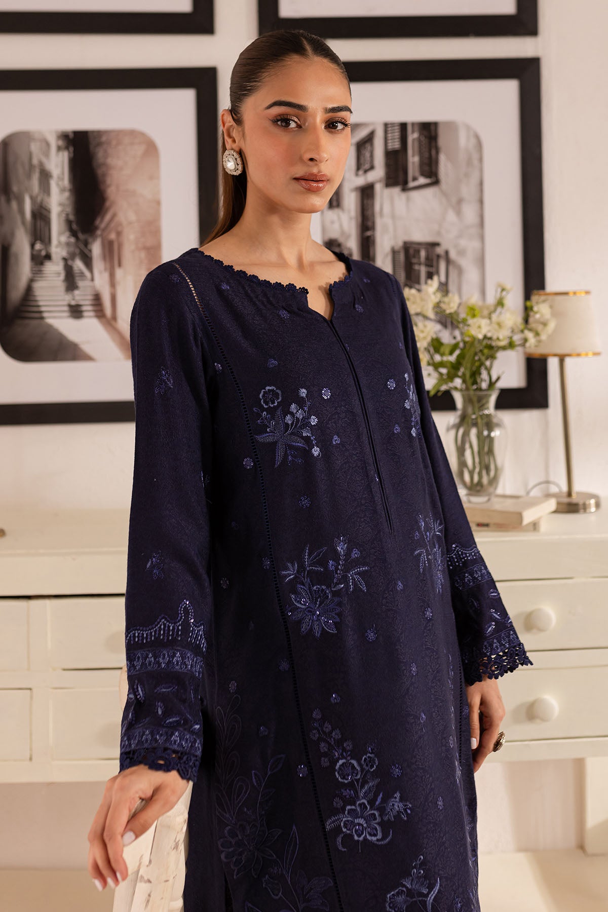 Nureh | Shades of Winter |  NP-591 -  Nureh Ladies Clothes - Original Designer Dress - House of Maryam