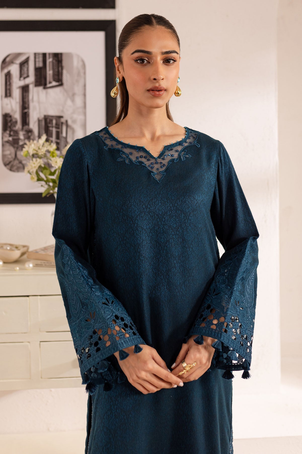 Nureh | Shades of Winter |  NP-589 -  Nureh Ladies Clothes -  House of Maryam