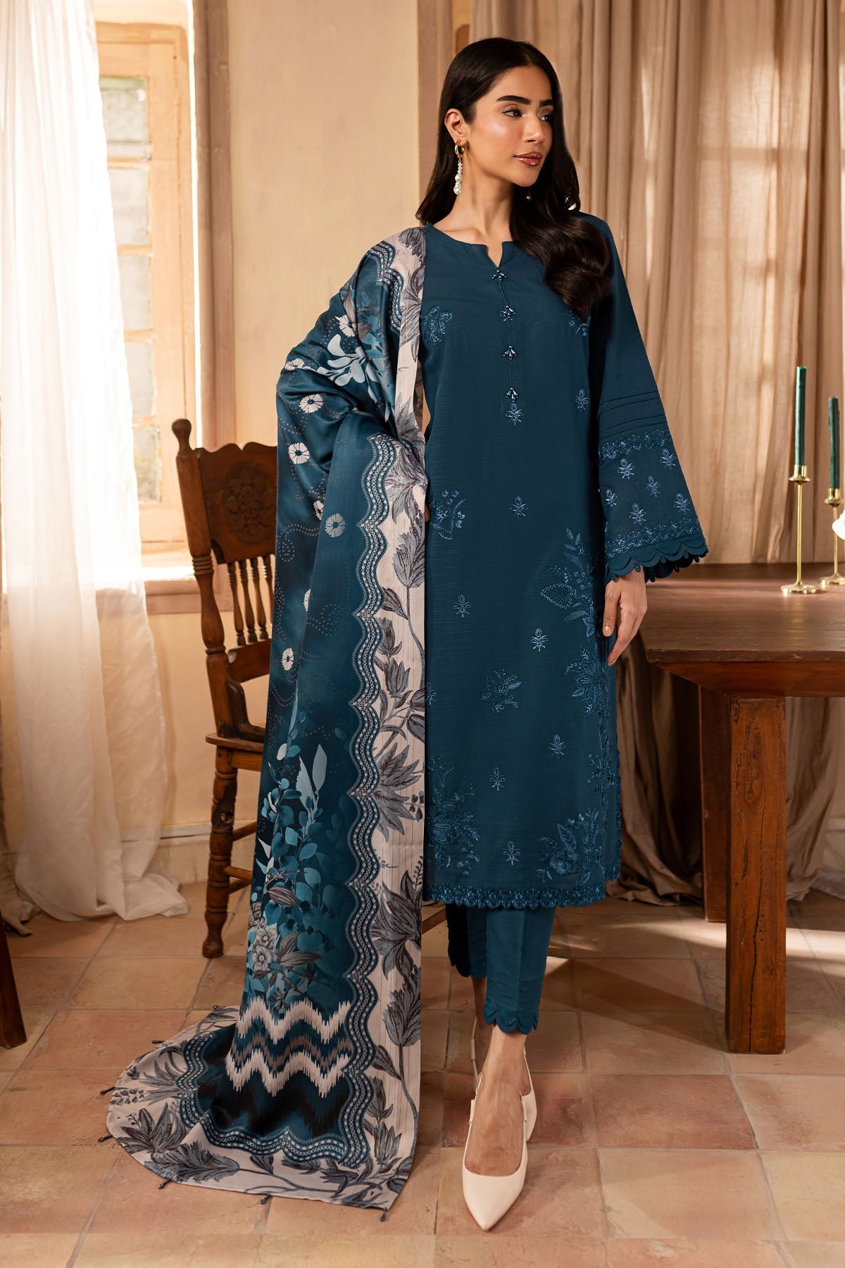 Nureh | Shades of Winter |  NP-580 -  Nureh Ladies Clothes - Original Designer Dress - House of Maryam