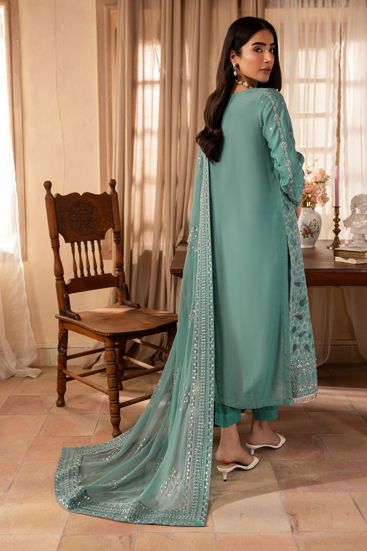 Nureh | Shades of Winter |  NP-576 -  Nureh Ladies Clothes - Original Designer Dress - House of Maryam