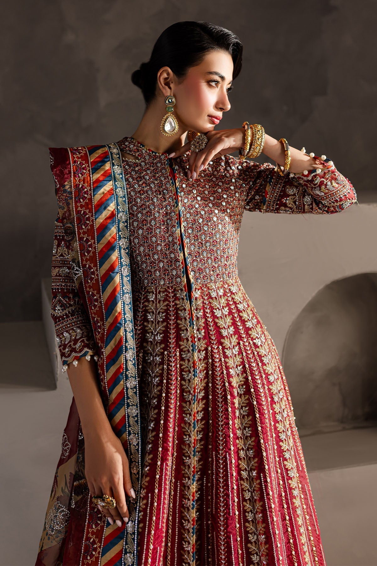 Nureh | Wedding Formals 24 | FP-132 -  Nureh Ladies Clothes - Original Designer Dress - House of Maryam