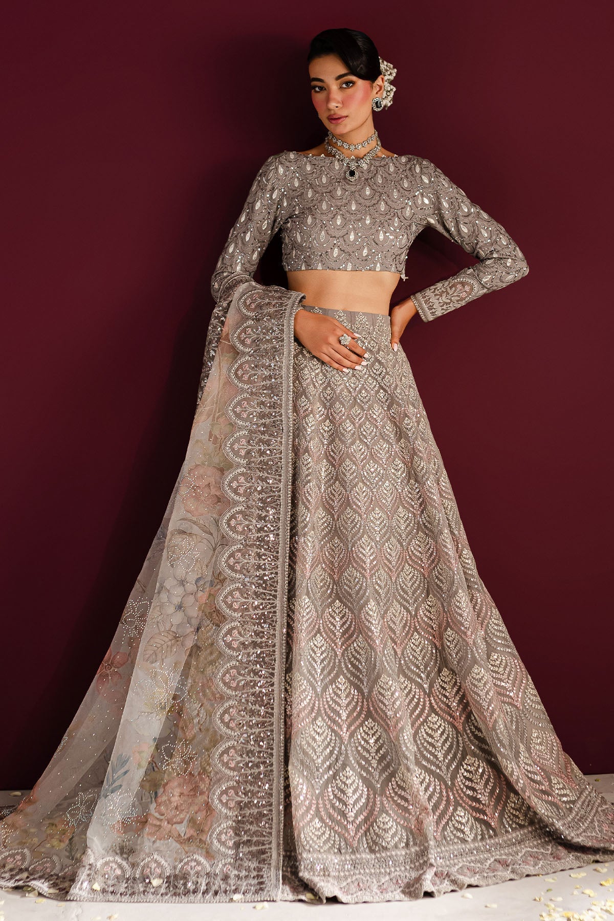Nureh | Wedding Formals 24 | FP-128 -  Nureh Ladies Clothes - Original Designer Dress - House of Maryam