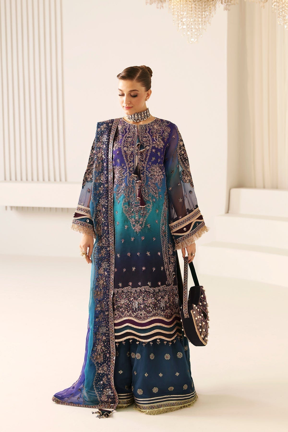 Alizeh | La Ruha Wedding Formals | AF-CH-2182-Oasis -  Alizeh Formal - Original Designer Dress - House of Maryam