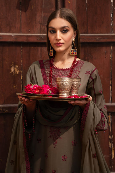 Alizeh | Rawayat Luxury Lawn 24 | Zeenat -  Alizeh Luxury - Original Designer Dress - House of Maryam