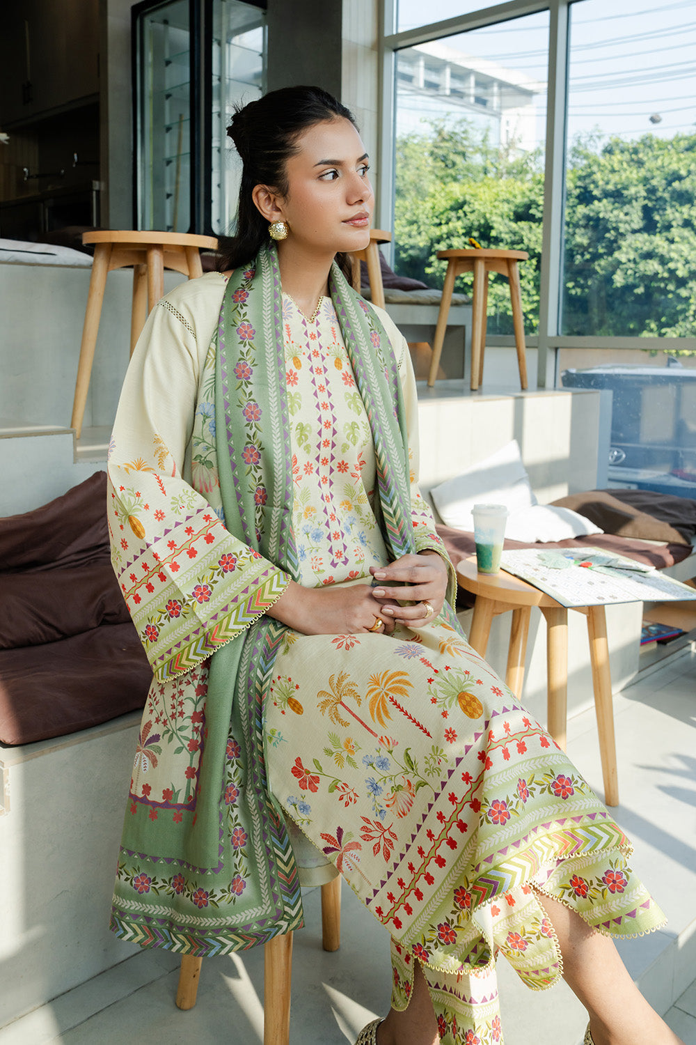 Maryum N Maria | Latte Layers Pret | MUTED MACCHIATO - MWS5828, image 5