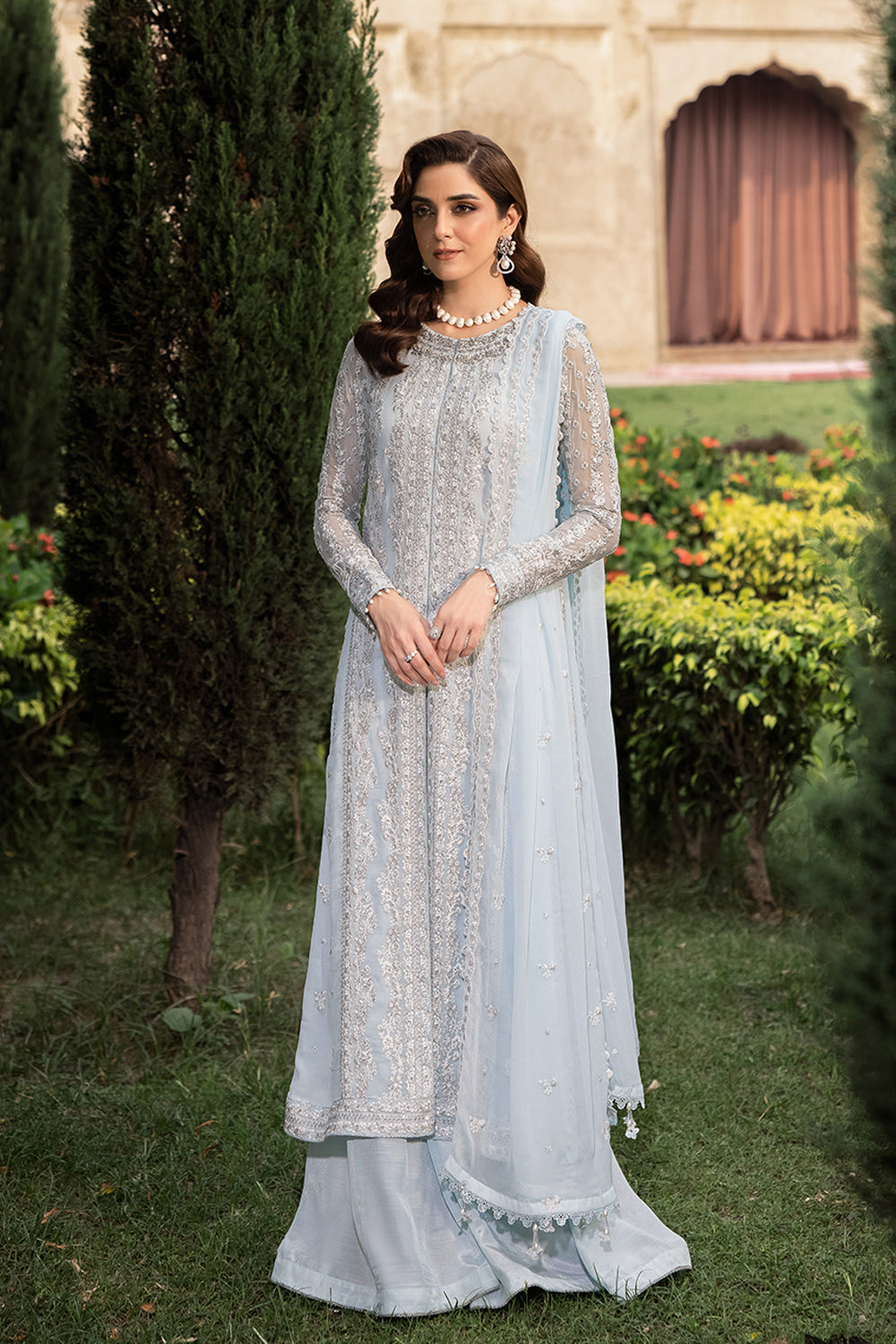 Azure | Luxe Formals | Ocean Sapphire -  Azure Ladies Clothes - Original Designer Dress - House of Maryam