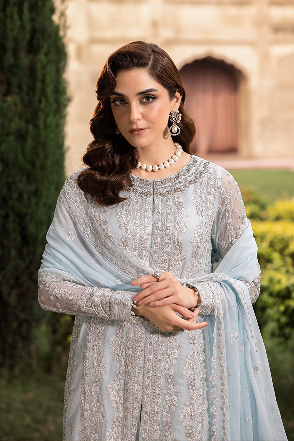 Azure | Luxe Formals | Ocean Sapphire -  Azure Ladies Clothes - Original Designer Dress - House of Maryam
