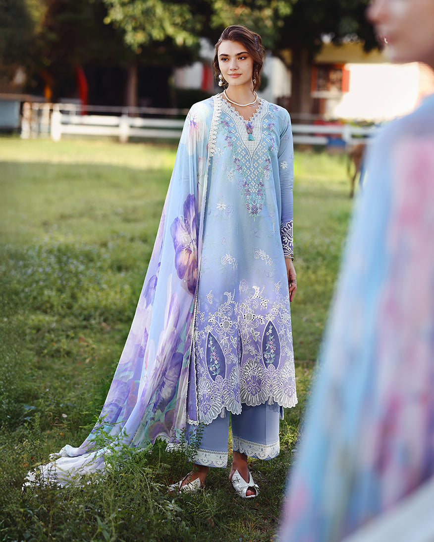 Mushq | Solace Ombre Chikankari | Ombre Whisper, image 4