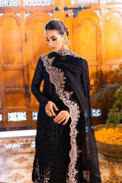 Azure | Embroidered Formals | Onyx Dove -  Azure Formal - Original Designer Dress - House of Maryam