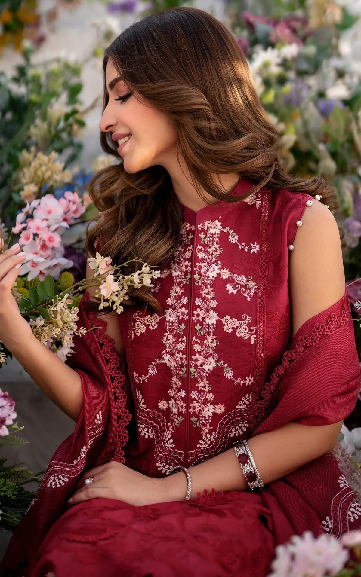 Asifa and Nabeel | Azalia Summer 25 | Opium (AZL25-02) -  Asifa and Nabeel Ladies Clothes - Original Designer Dress - House of Maryam