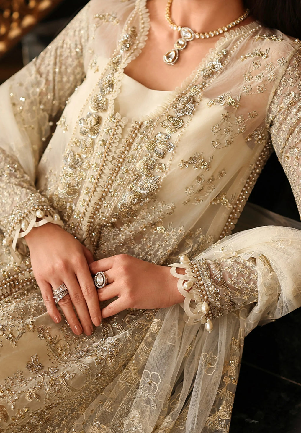 Elaf Premium | Stardom Formal Handwork 25 | ESH-01 CELESTIA -  Elaf Premium Ladies Clothes - Original Designer Dress - House of Maryam