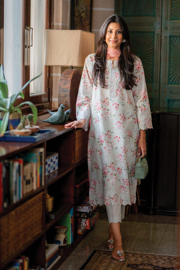Sahar | Spring Summer Lawn | S-13 -  Sahar Casuals - Original Designer Dress - House of Maryam