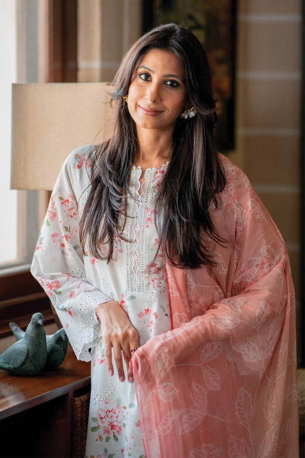 Sahar | Spring Summer Lawn | S-13 -  Sahar Casuals - Original Designer Dress - House of Maryam
