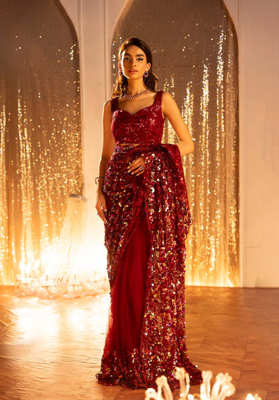 Zarqash | Bling Series | SCARLET -  Zarqash Formal - Original Designer Dress - House of Maryam