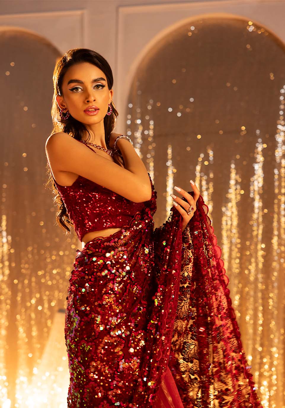 Zarqash | Bling Series | SCARLET -  Zarqash Formal - Original Designer Dress - House of Maryam