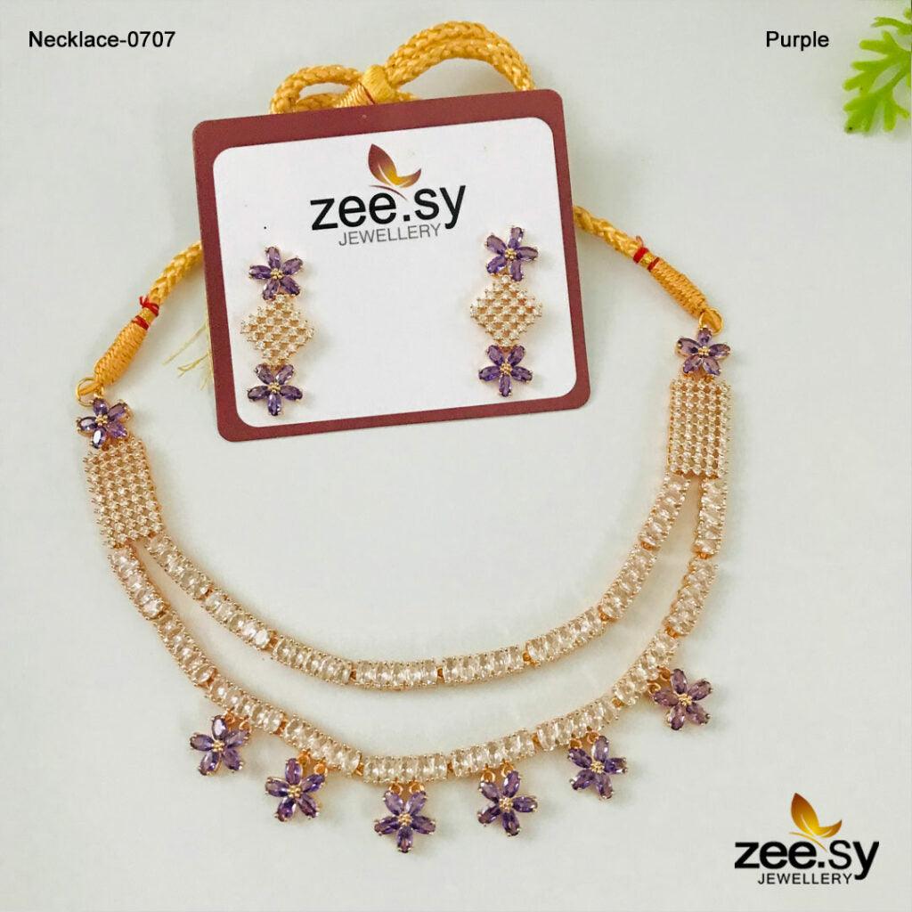 PARTY WEAR NECKLACE-0707