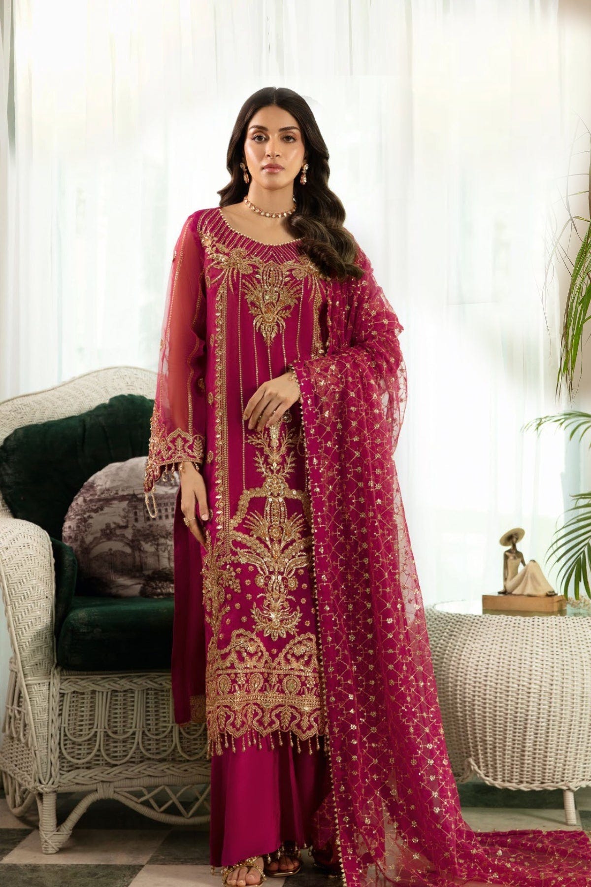 Raeesa Premium | Dehleez Formals | Dl 1031 -  Raeesa Premium Ladies Clothes - Original Designer Dress - House of Maryam