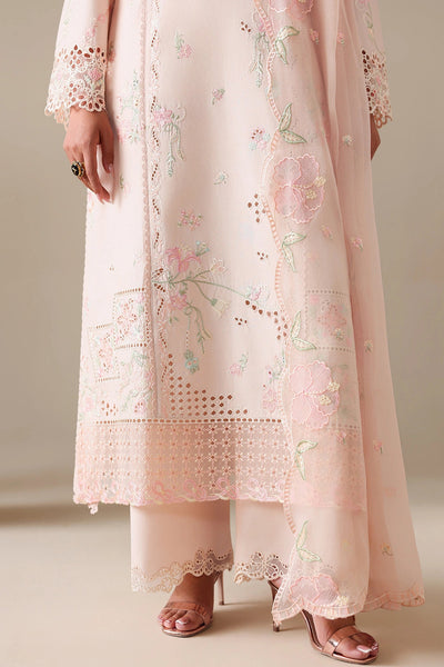 Azure | Luxury Lawn 26 | Peachy Meadow