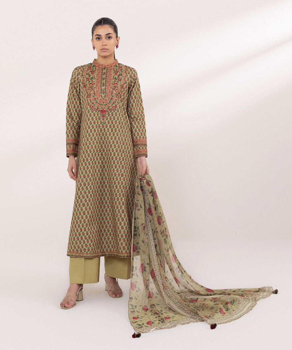 Sapphire | Intermix 2024 | Cambric Suit S-05 by Designer Sapphire - House of Maryam - Pakistani Designer Ethnic Wear in {{ shop.shopifyCountryName }}