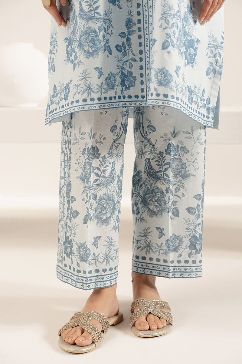 Cross Stitch | Basic Pret | Ice Whisper-2PC (Shirt & Trouser)-5