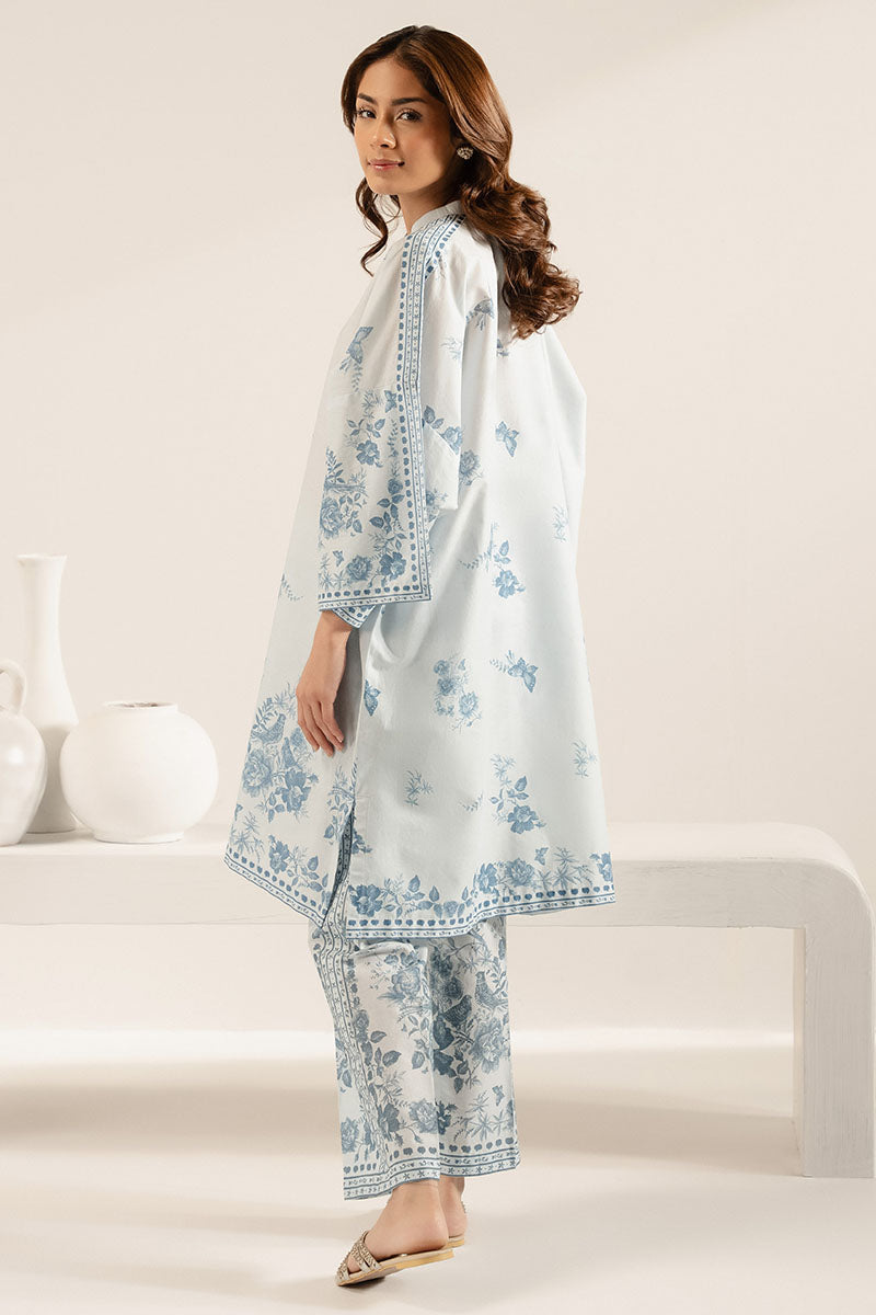 Cross Stitch | Basic Pret | Ice Whisper-2PC (Shirt & Trouser)-6