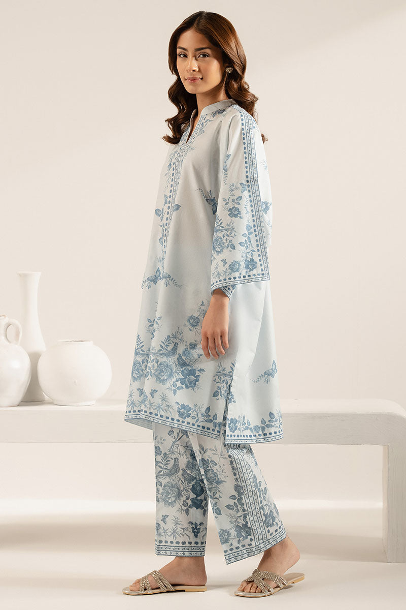 Cross Stitch | Basic Pret | Ice Whisper-2PC (Shirt & Trouser)-3