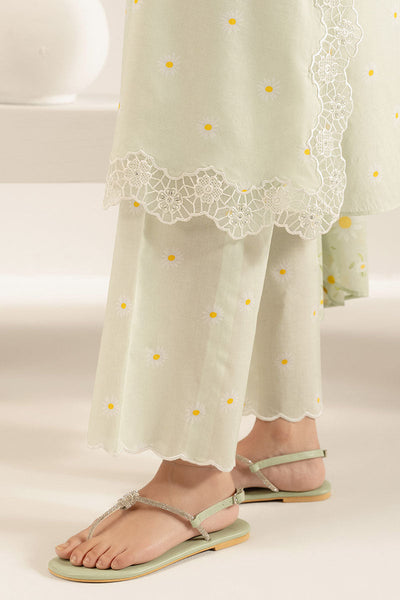 Cross Stitch | Basic Pret | Pastel Floret-3PC (Shirt, Trouser & Dupatta)