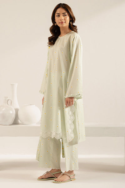 Cross Stitch | Basic Pret | Pastel Floret-3PC (Shirt, Trouser & Dupatta)