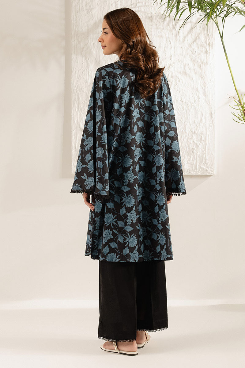 Cross Stitch | Basic Pret | Black Charm Printed Lawn Shirt-6