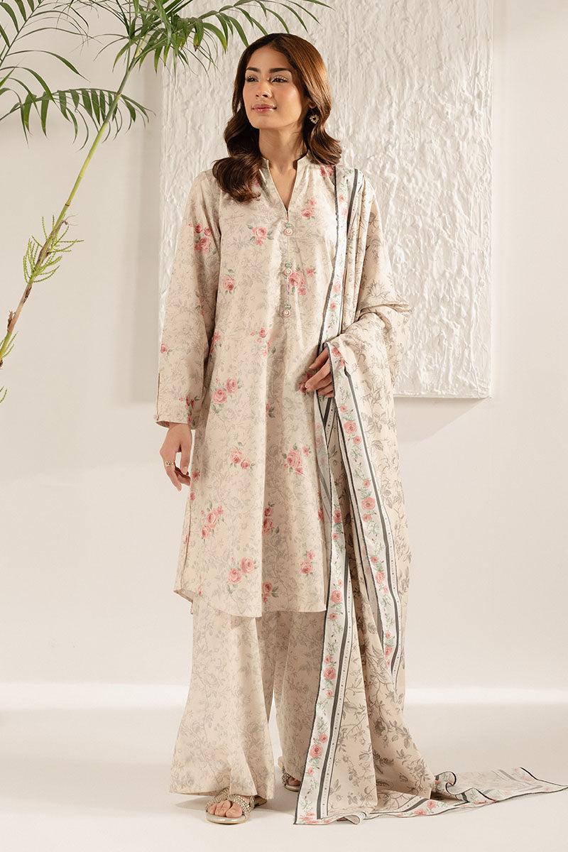 Cross Stitch | Basic Pret | Prime Blossom-3PC (Shirt, Trouser & Dupatta), image 3