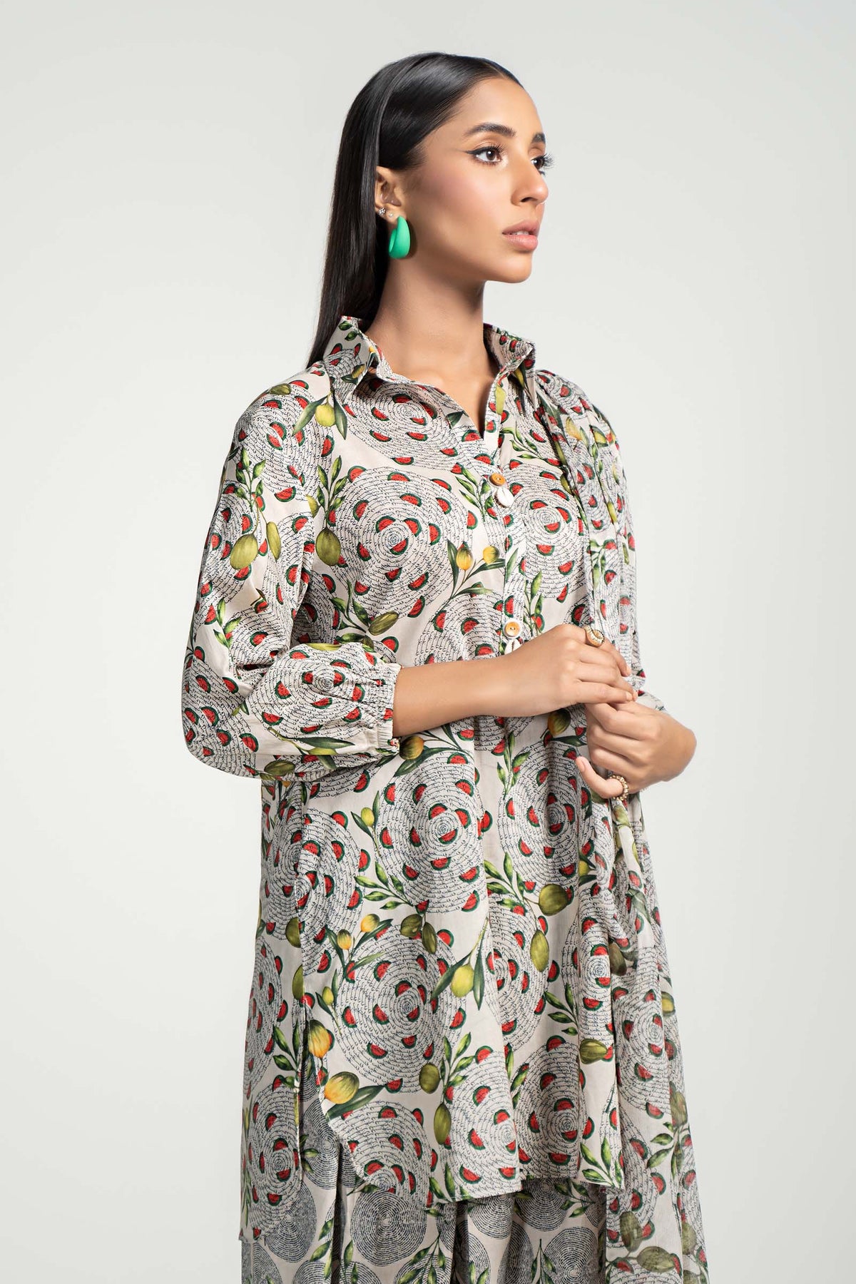 Maria B | Luxury Winter Pret 25 | PS-PF24-01-Beige, image 6