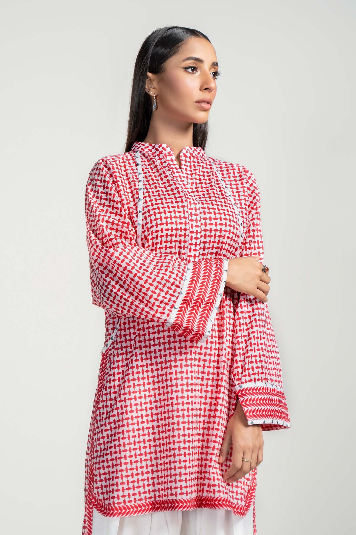 Maria B | Luxury Winter Pret 25 | PS-PF24-05-Red, image 5