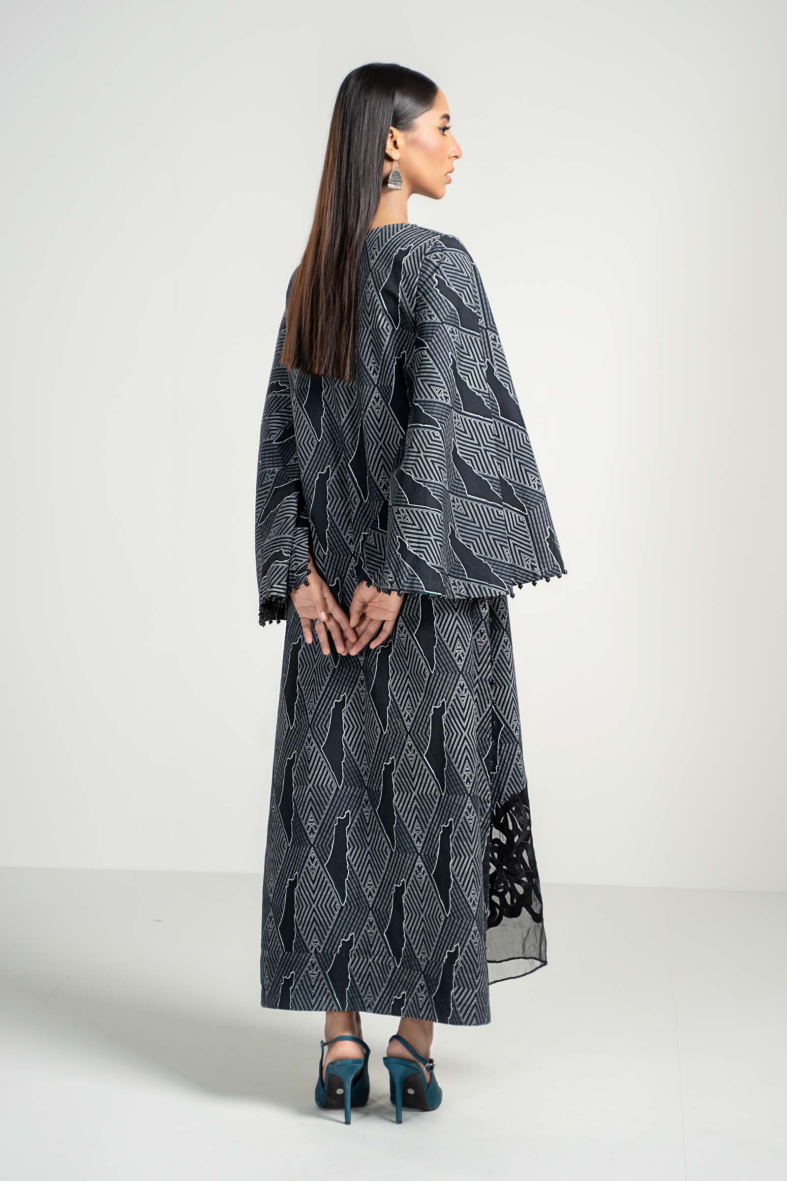 Maira B | Ready to Wear | PS-PF24-08 -  Maria B Luxury Pret -  House of Maryam