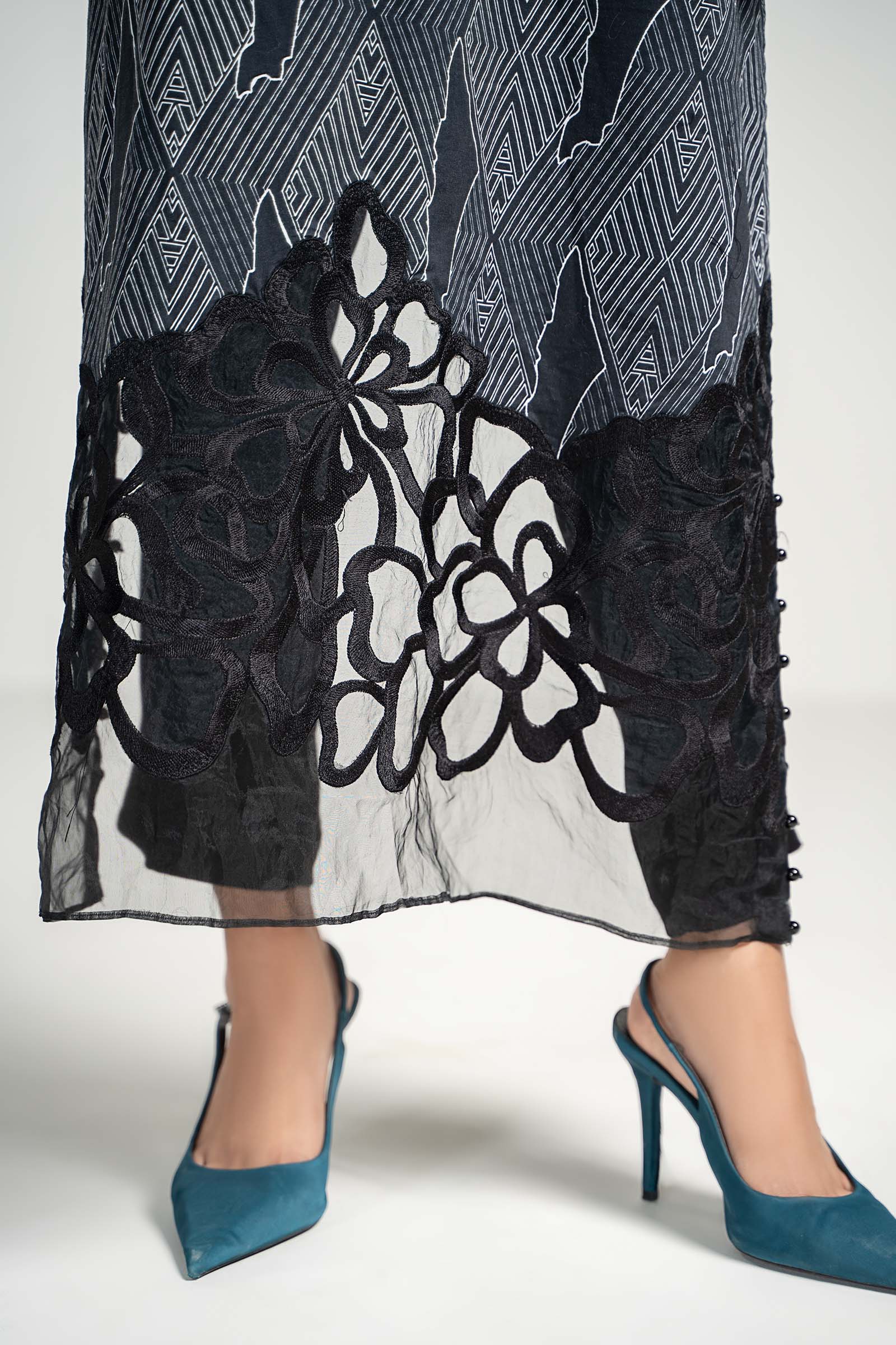 Maira B | Ready to Wear | PS-PF24-08 -  Maria B Luxury Pret -  House of Maryam