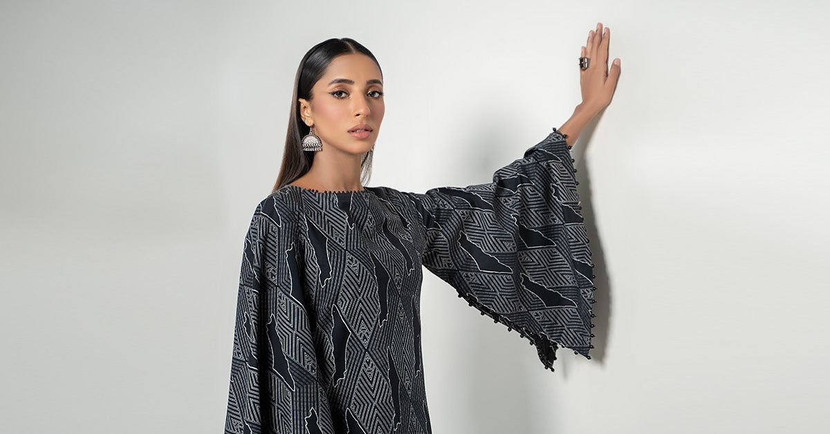 Maira B | Ready to Wear | PS-PF24-08 -  Maria B Luxury Pret -  House of Maryam