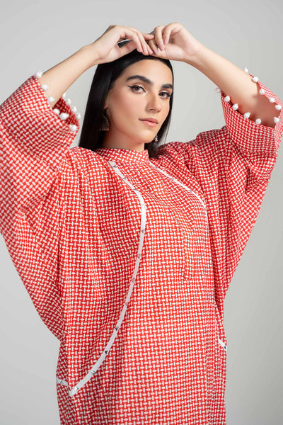 Maria B | Luxury Winter Pret 25 | PS-PF24-09-Red