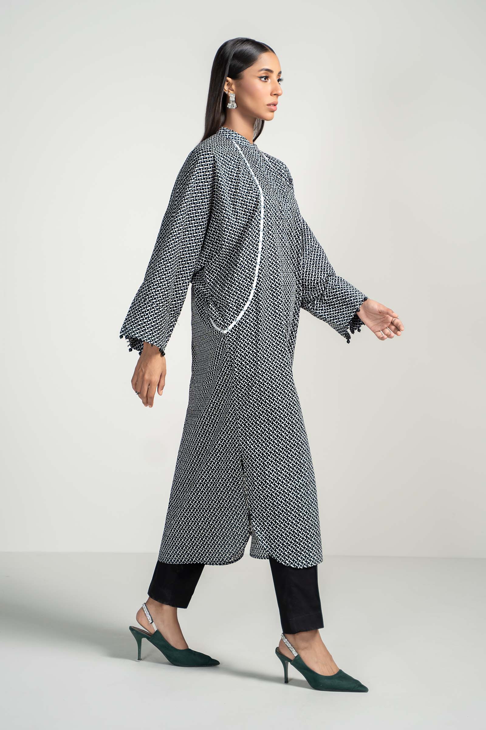 Maira B | Ready to Wear | PS-PF24-09 -  Maria B Luxury Pret -  House of Maryam