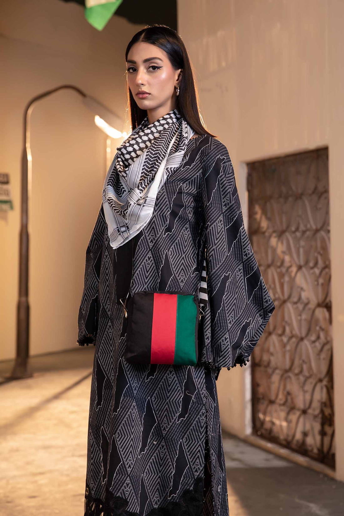 Maira B | Ready to Wear | PS-PF24-08 -  Maria B Luxury Pret -  House of Maryam