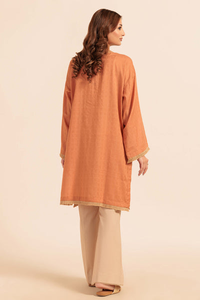 Bonanza Satrangi | Brown Cambric 1 Piece (PWS1241P02) -  Bonanza Satrangi Ready To Wear - Original Designer Dress - House of Maryam