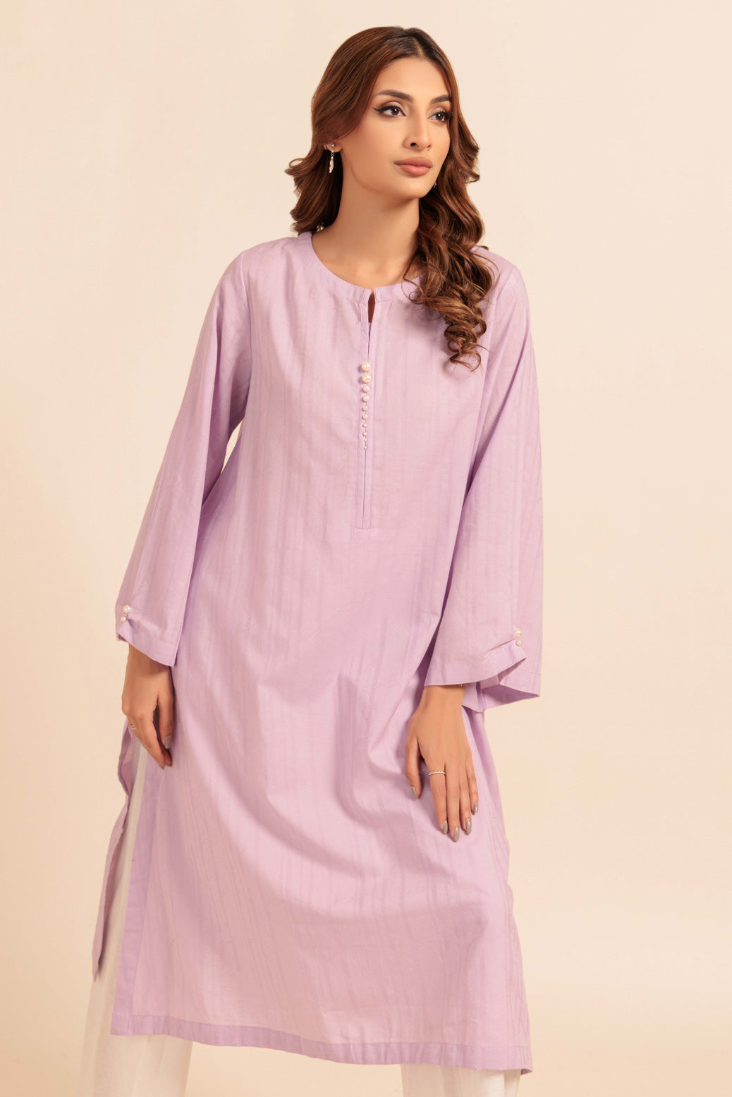 Bonanza Satrangi | Purple Jacquard 1 Piece (PWS1241P08) -  Bonanza Satrangi Ready To Wear - Original Designer Dress - House of Maryam