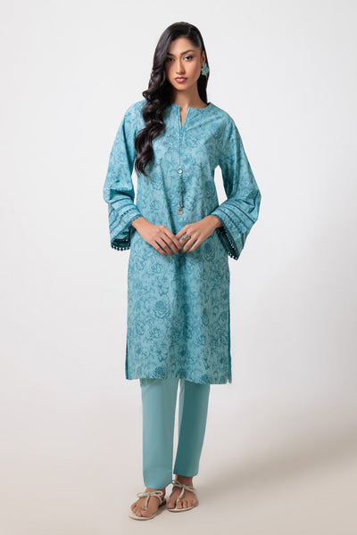 Bonanza Satrangi | Sky Blue Cambric 2 Piece (PWS1242P04) -  Bonanza Satrangi Ready To Wear - Original Designer Dress - House of Maryam