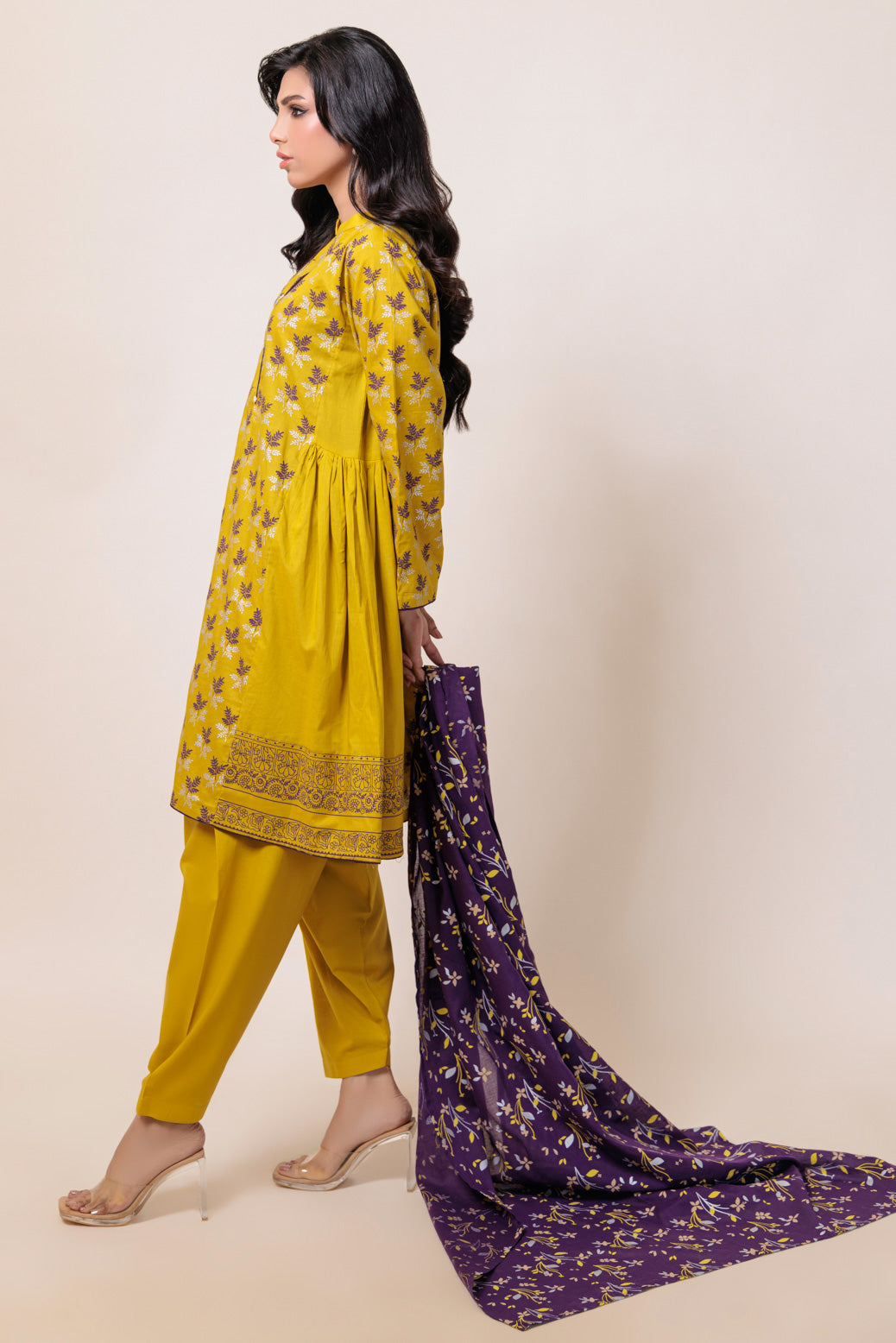 Bonanza Satrangi | Dhani Cambric 3 Piece (PWS5243P04) -  Bonanza Satrangi Ready To Wear - Original Designer Dress - House of Maryam