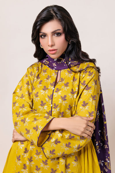 Bonanza Satrangi | Dhani Cambric 3 Piece (PWS5243P04) -  Bonanza Satrangi Ready To Wear - Original Designer Dress - House of Maryam